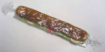 Dollhouse Miniature Six Foot Hero Sandwich